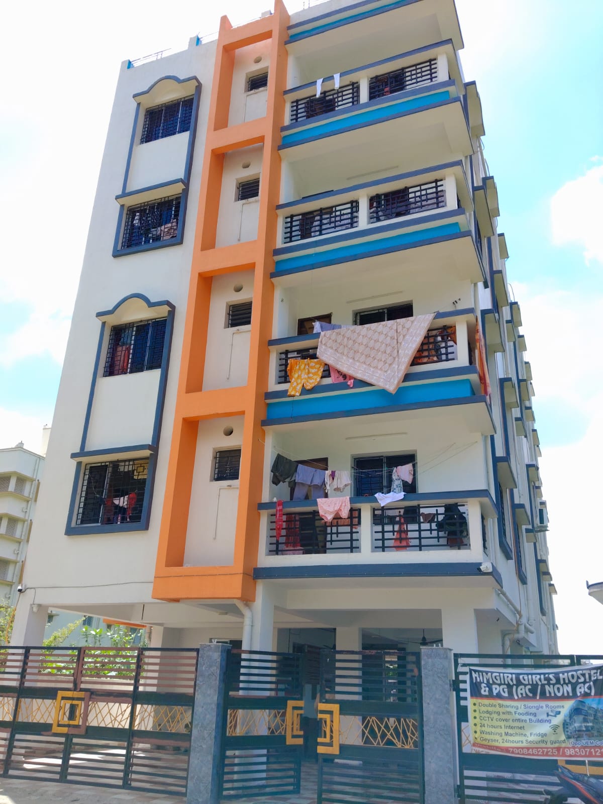 Himgiri Girls PG building front elevation